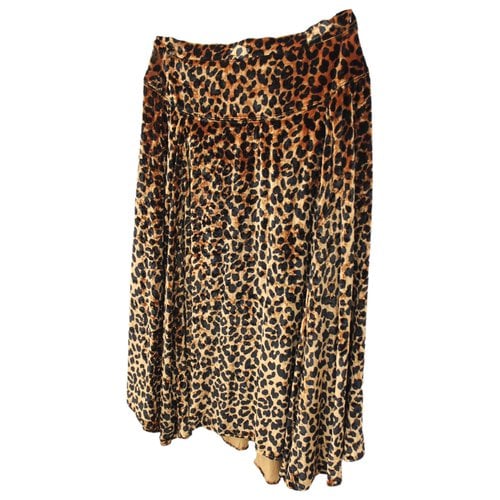 Pre-owned Marc By Marc Jacobs Mid-length Skirt In Brown