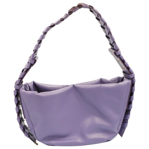 Pre-owned Stella Mccartney Vegan Leather Handbag In Purple