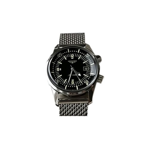 Pre-owned Longines Watch In Silver