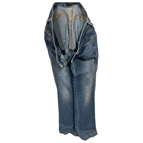 Pre-owned Kaos Straight Jeans In Blue