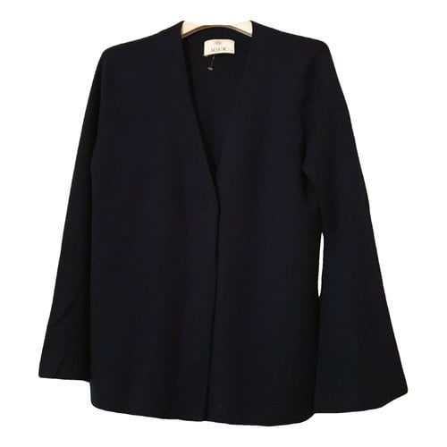Pre-owned Allude Cashmere Cardigan In Blue