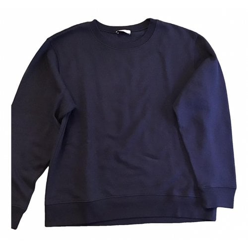 Pre-owned Sandro Sweatshirt In Blue