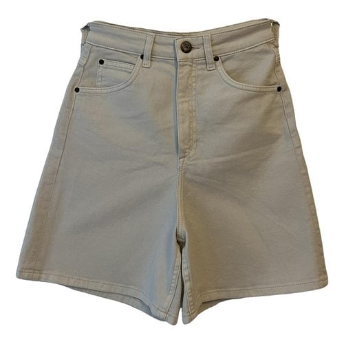 Pre-owned Lee Shorts In White