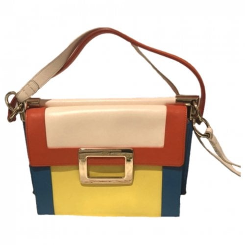 Pre-owned Roger Vivier Leather Handbag In Multicolour