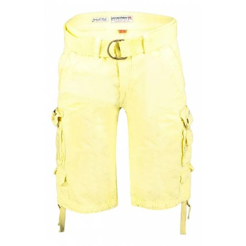 Pre-owned Geographical Norway Bermuda In Yellow