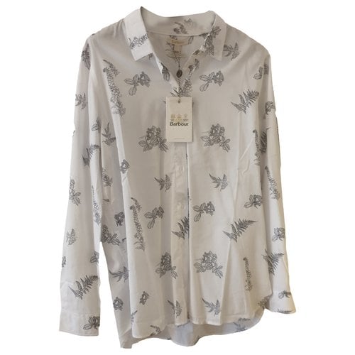 Pre-owned Barbour Shirt In White
