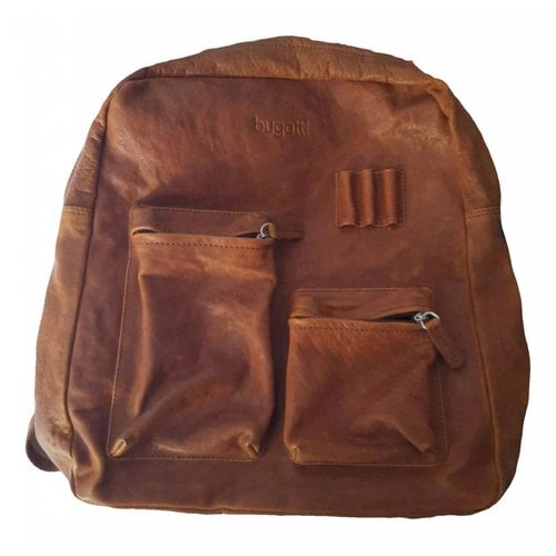 Pre-owned Bugatti Leather Bag In Brown