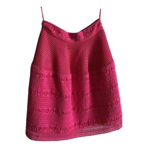 Pre-owned Pinko Mid-length Skirt In Pink