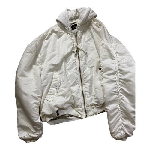 Pre-owned Vetements Jacket In White