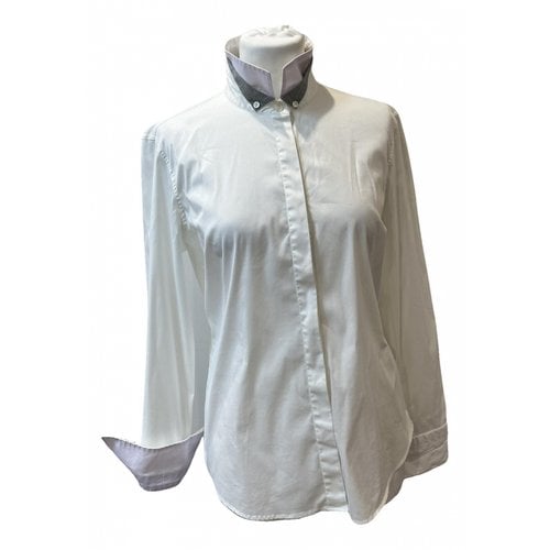Pre-owned Brunello Cucinelli Shirt In White