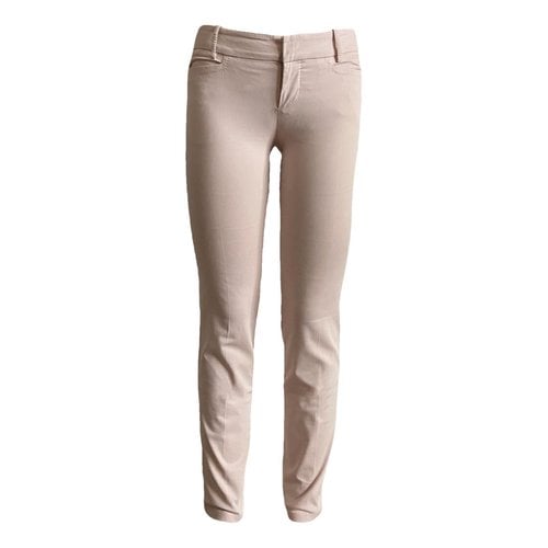 Pre-owned Gucci Chino Pants In Pink