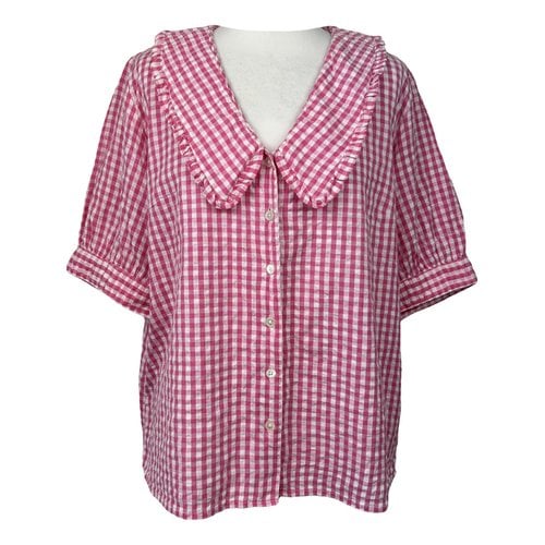 Pre-owned Brora Blouse In Pink