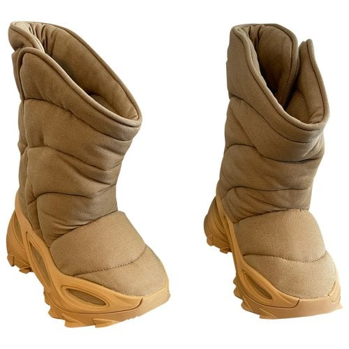 Pre-owned Yeezy X Adidas Snow Boots In Khaki