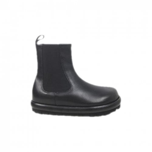 Pre-owned Pierre Hardy Leather Ankle Boots In Black