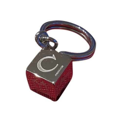 Pre-owned Cartier Bag Charm In Silver