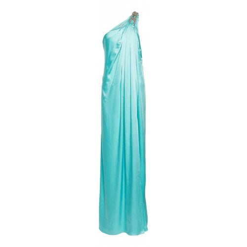 Pre-owned Stella Mccartney Maxi Dress In Turquoise