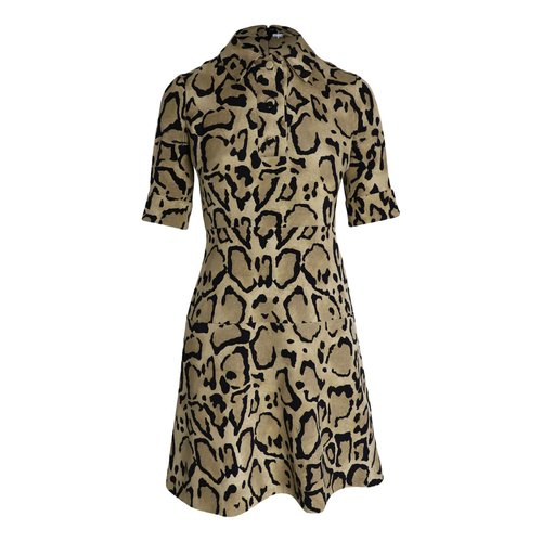 Pre-owned Gucci Silk Mini Dress In Other