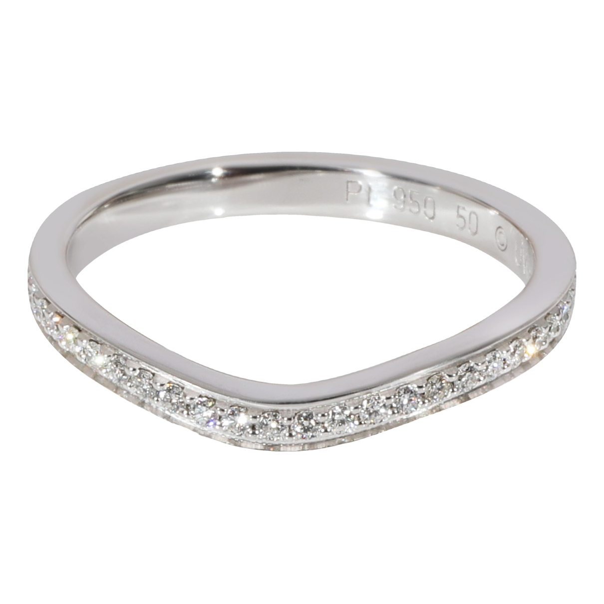 image of Cartier Ballerine platinum ring