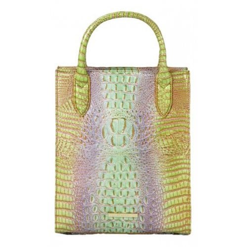 Pre-owned Brahmin Leather Handbag In Multicolour