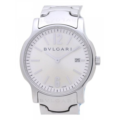 Pre-owned Bvlgari Solotempo Watch In Other