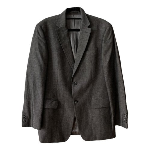 Pre-owned Pierre Cardin Wool Jacket In Grey