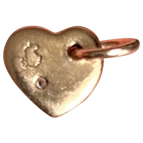 Pre-owned Dodo Coeur Pink Gold Pendant