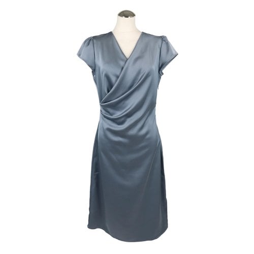 Pre-owned Bruuns Bazaar Mid-length Dress In Blue
