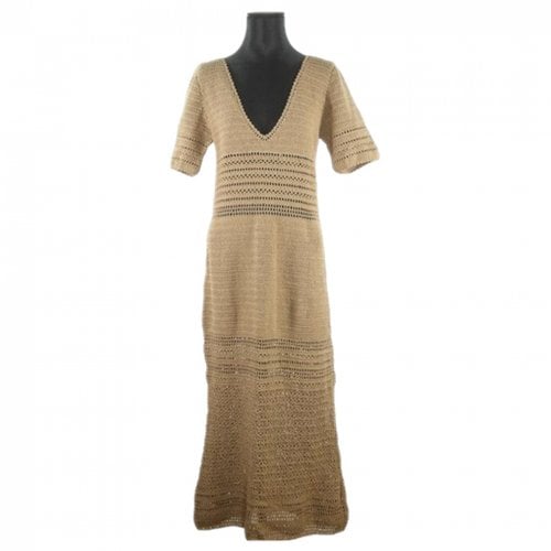 Pre-owned She Made Me Maxi Dress In Brown