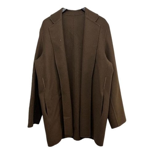 Pre-owned Loro Piana Wool Coat In Brown