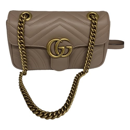 Pre-owned Gucci Leather Crossbody Bag In Other