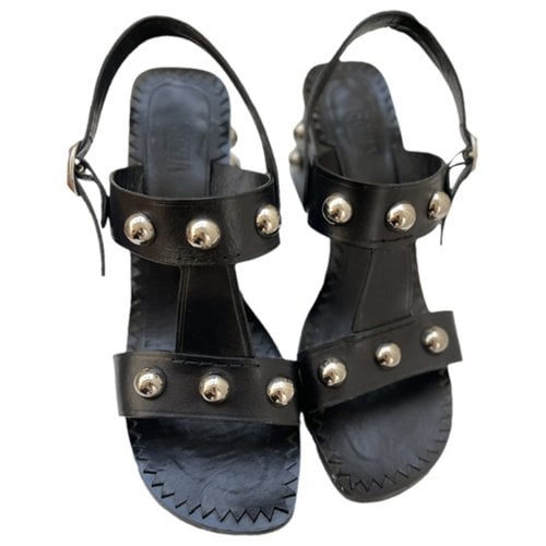 Pre-owned Sonia By Sonia Rykiel Leather Heels In Black