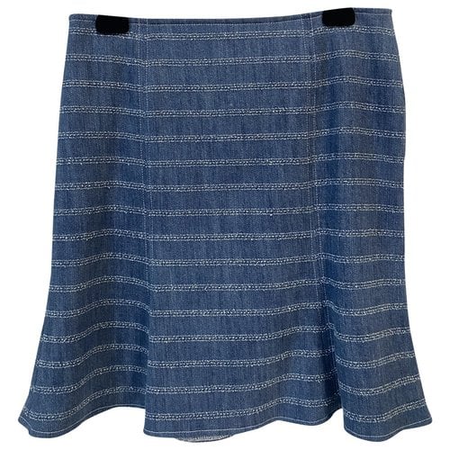 Pre-owned Maisoncléo Mid-length Skirt In Blue