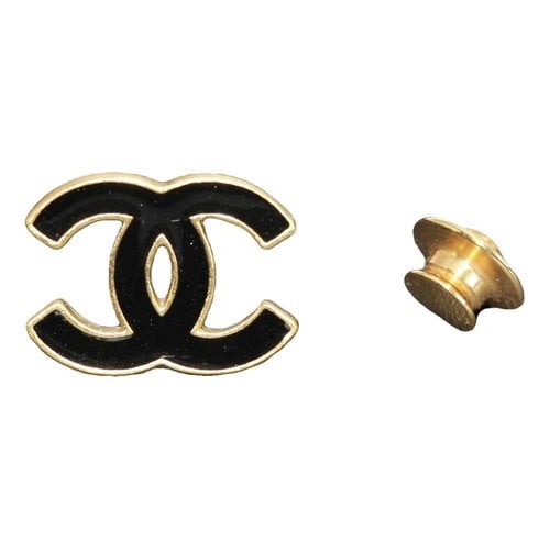 Pre-owned Chanel Pin & Brooche In Black