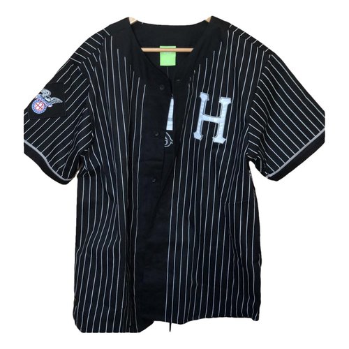 Pre-owned Huf Shirt In Black