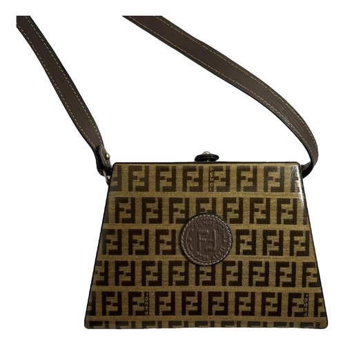Pre-owned Fendi Crossbody Bag In Brown