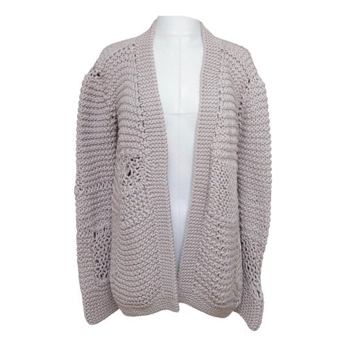 Pre-owned Chloé Cardigan In Purple