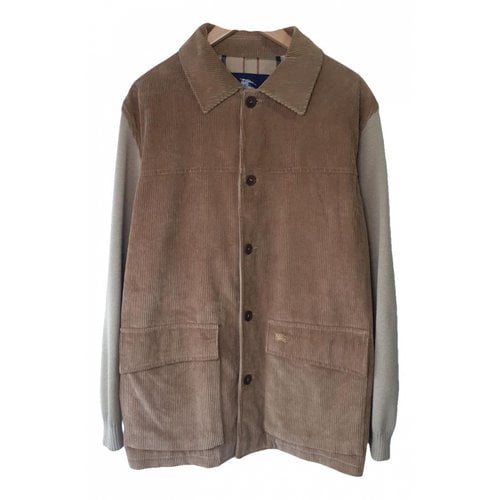Pre-owned Burberry Vest In Camel