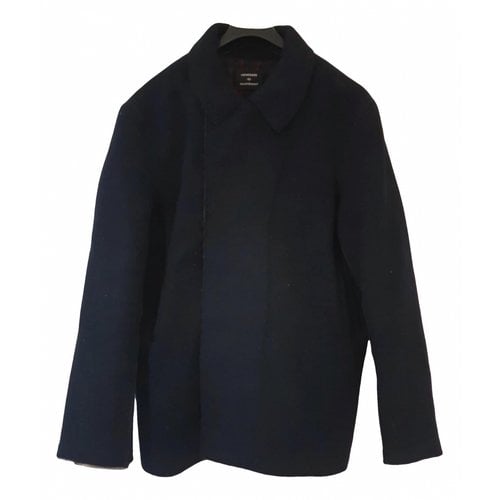 Pre-owned Homecore Wool Coat In Blue