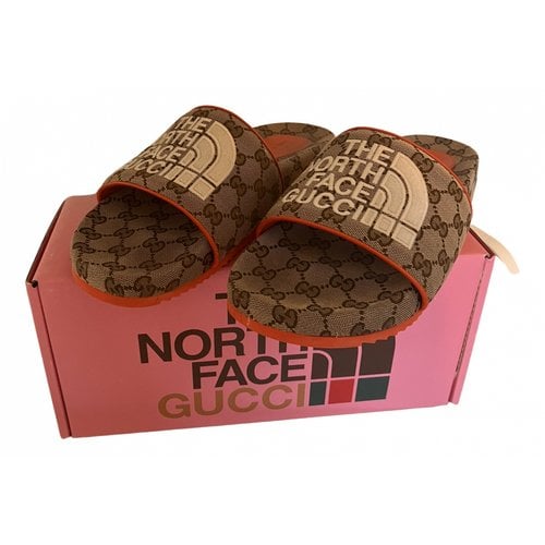Pre-owned The North Face X Gucci Trainers In Multicolour