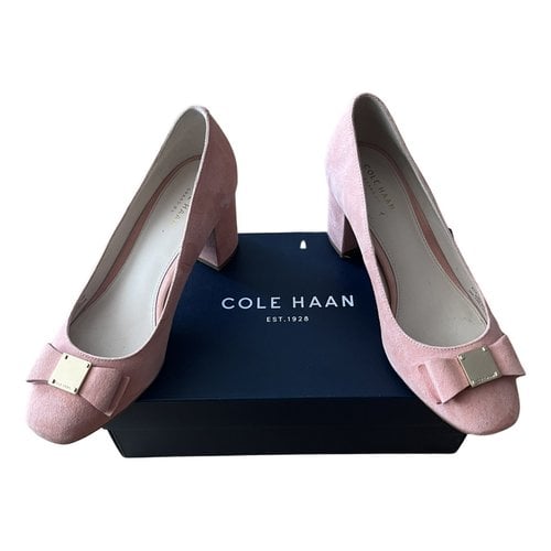 Pre-owned Cole Haan Heels In Pink