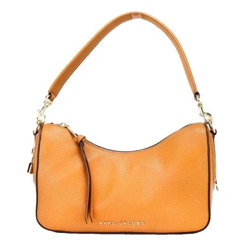Pre-owned Marc Jacobs Leather Handbag In Camel