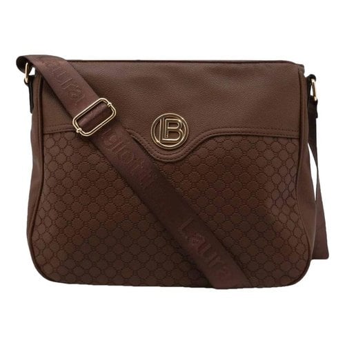 Pre-owned Laura Biagiotti Crossbody Bag In Brown