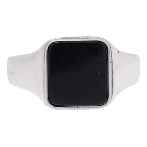Pre-owned Allsaints Silver Ring