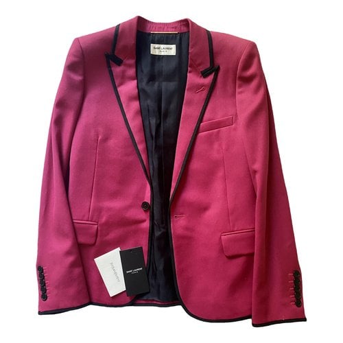 Pre-owned Saint Laurent Wool Blazer In Other