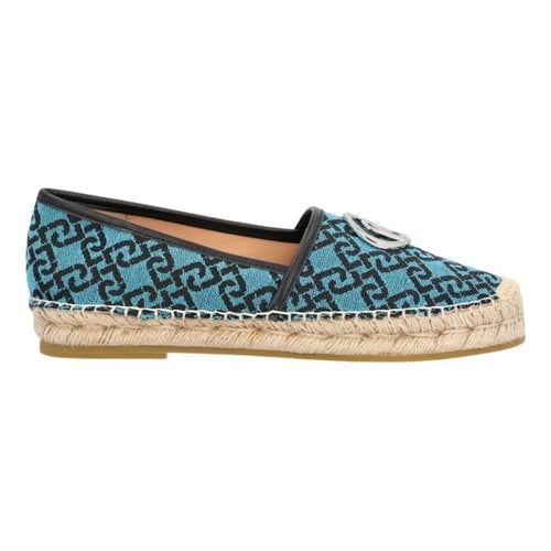 Pre-owned Liujo Leather Flats In Blue