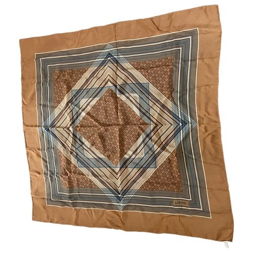 Pre-owned Loewe Silk Scarf In Other
