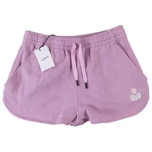 Pre-owned Isabel Marant Étoile Mini Short In Pink