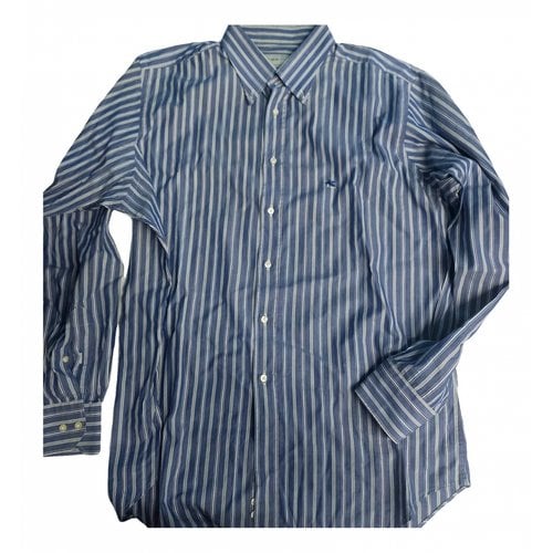Pre-owned Etro Shirt In Blue