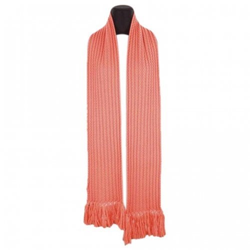 Pre-owned Molli Wool Scarf In Pink