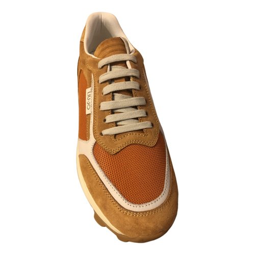 Pre-owned Liujo Low Trainers In Brown